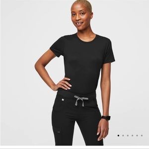 NWT Figs Underscrub Crew Neck Short Sleeve Shirt Size Large